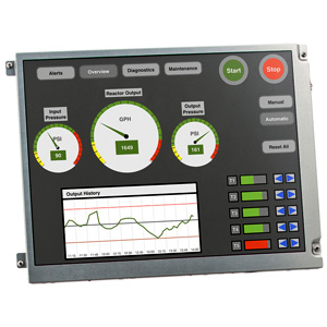 15 inch open frame display for easy integration into customer application