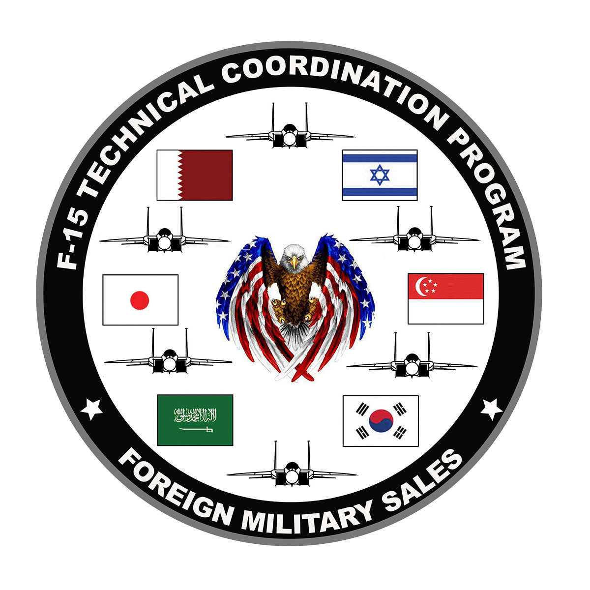 2019 F-15 TECHNICAL COORDINATION PROGRAM WORLD WIDE REVIEW Logo